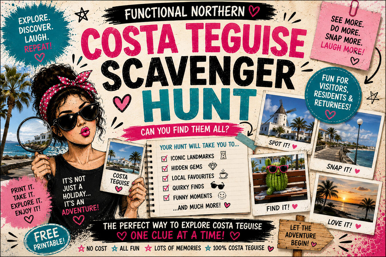 There Great Costa Teguise Scavenger Hunt 🧭